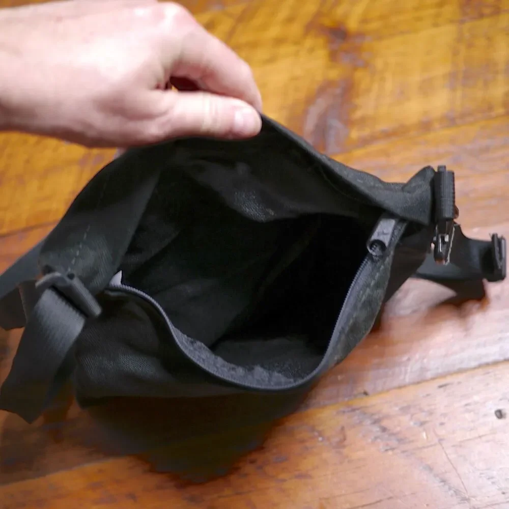 Nocora Edible Pod Bean Bag Rugged Small Photo Nylon Bag Purse Shoulder Strap